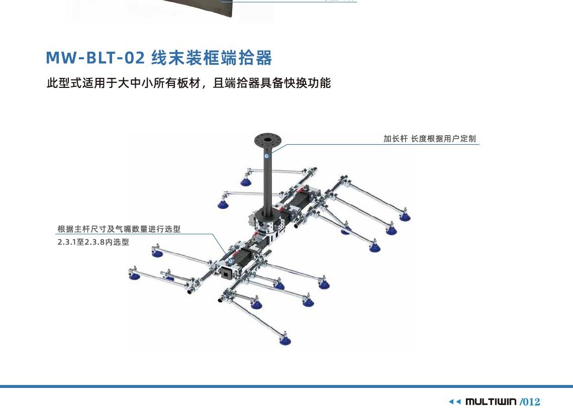 MW-BLT-02 线末装框端拾器