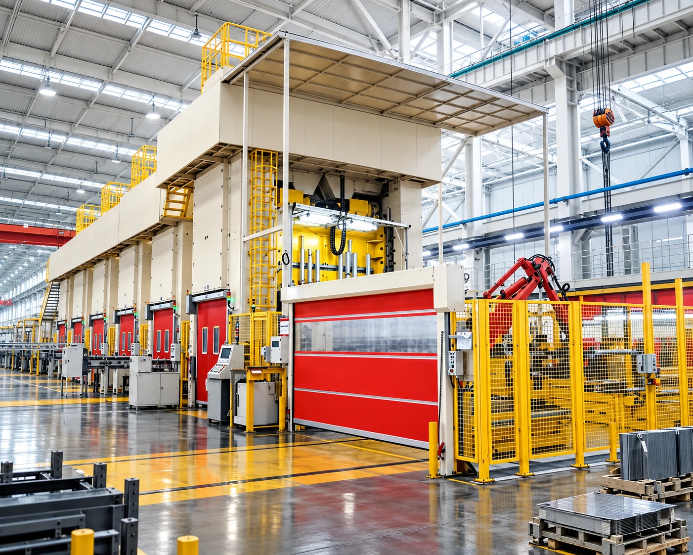 Press automation line